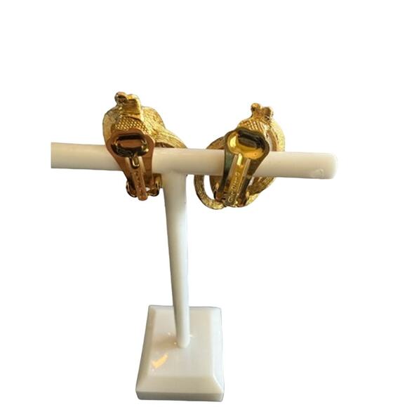 Christian Dior Vintage Love Knot Earrings*Worn by Meghan Markle May 2024 - Picture 6 of 8